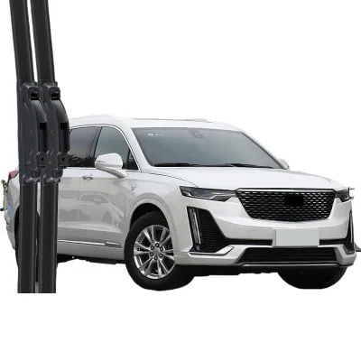 Professional Frameless Windshield Wiper Blades Multi-Fit Silent Rubber Strips for Cadillac XT6 Front Window Professional Frameless Windshield Wiper Blades Multi-Fit Silent Rubber Strips for Cadillac XT6 Front Window