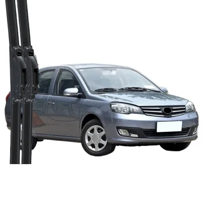 Universal Fit Frameless Wiper Blades, Silent Rubber Squeegee Front Windshield Wipers for FAW Weizhi V5 Universal Fit Frameless Wiper Blades, Silent Rubber Squeegee Front Windshield Wipers for FAW Weizhi V5