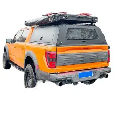 Detachable Flat Panel Three-Fold Truck Bed Cover for F150 Raptor, Manganese Steel Aluminum Alloy Detachable Flat Panel Three-Fold Truck Bed Cover for F150 Raptor, Manganese Steel Aluminum Alloy