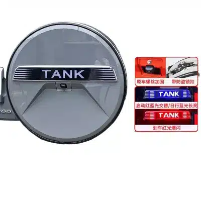 Tank 300 spare tire cover modification special off-road/City version spare tire lamp protective shell fake spare tire decoration accessories Tank 300 spare tire cover modification special off-road/City version spare tire lamp protective shell fake spare tire decoration accessories
