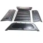 Manganese Steel Three-Fold Rear Cargo Bed Cover Tailgate with Net for Ssangyong Musso Pickup