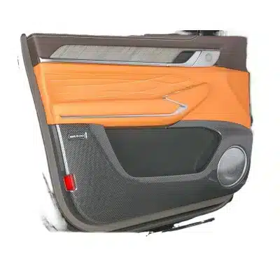 Carbon Fiber Texture Door Kick Protector Panels with Speaker Grille Covers for Tank 500 Interior Trim Accessories Carbon Fiber Texture Door Kick Protector Panels with Speaker Grille Covers for Tank 500 Interior Trim Accessories