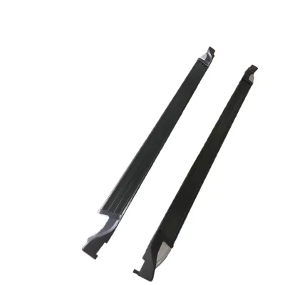 Heavy-Duty Aluminum Running Boards Side Steps Compatible with Isuzu D-MAX and MUX Heavy-Duty Aluminum Running Boards Side Steps Compatible with Isuzu D-MAX and MUX