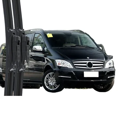 Multi-Function Frameless Wiper Blades with Silent Rubber Strip for Mercedes-Benz Viano Multi-Function Frameless Wiper Blades with Silent Rubber Strip for Mercedes-Benz Viano