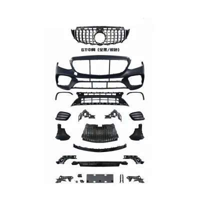 E63 Style Front Bumper Body Kit for Mercedes-Benz E-Class W213 2016-2020 E300 Upgrade AMG Look Exterior Tuning E63 Style Front Bumper Body Kit for Mercedes-Benz E-Class W213 2016-2020 E300 Upgrade AMG Look Exterior Tuning