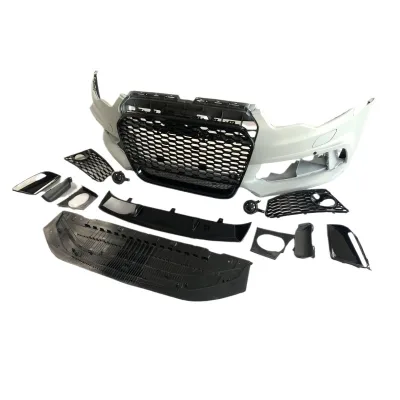 RS6 Style Front Bumper and Grille Body Kit for Audi A6 C7 2013 Models