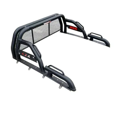 Pickup Truck Bed Roll Bar with Cargo Net, for Great Wall Poer F150 DMAX Reimai Lingtu Pickup Truck Bed Roll Bar with Cargo Net, for Great Wall Poer F150 DMAX Reimai Lingtu