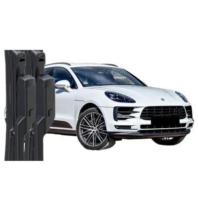Professional Frameless Windshield Wiper Blades Multi-Fit Silent Rubber Strips for Porsche Macan and Macan S Professional Frameless Windshield Wiper Blades Multi-Fit Silent Rubber Strips for Porsche Macan and Macan S
