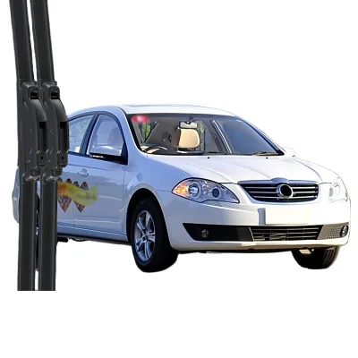 Premium Frameless Windshield Wiper Blades, Quiet Rubber Refills for Brilliance Junjie FSV Premium Frameless Windshield Wiper Blades, Quiet Rubber Refills for Brilliance Junjie FSV