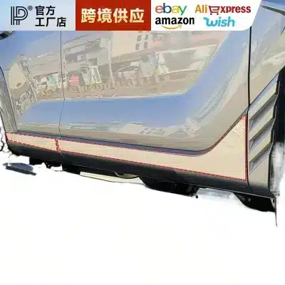 Stainless Steel Door Side Protective Trim Strips Exterior Body Molding Guards for Tank 400 Hi4-T Stainless Steel Door Side Protective Trim Strips Exterior Body Molding Guards for Tank 400 Hi4-T