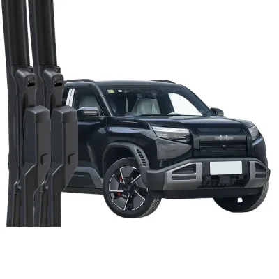 Frameless Windshield Wiper Blades for BYD Fang Cheng Bao Bao 5 Silver-Titanium Silencing Rubber Strip Replacements Frameless Windshield Wiper Blades for BYD Fang Cheng Bao Bao 5 Silver-Titanium Silencing Rubber Strip Replacements