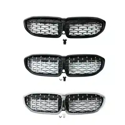 Diamond Style Front Kidney Grille Star Mesh Bumper Grill for BMW 3 Series G20 G28 Models Diamond Style Front Kidney Grille Star Mesh Bumper Grill for BMW 3 Series G20 G28 Models