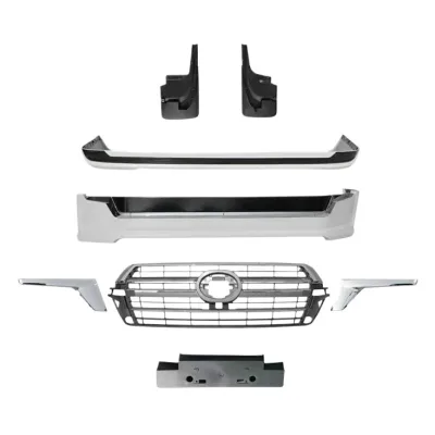 Front and Rear Bumper Body Kit GT Style for Toyota Land Cruiser LC200