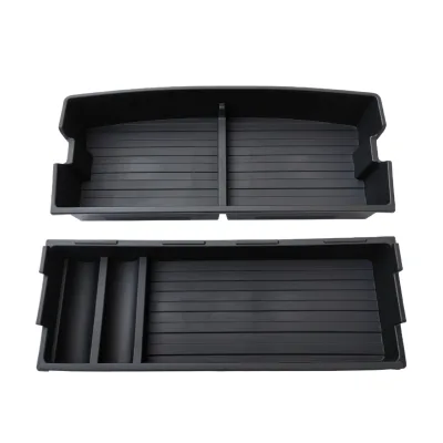 Rear Trunk Side Storage Box Organizer for BYD Atto 3 Yuan Plus Interior Cargo Space Expansion Rear Trunk Side Storage Box Organizer for BYD Atto 3 Yuan Plus Interior Cargo Space Expansion