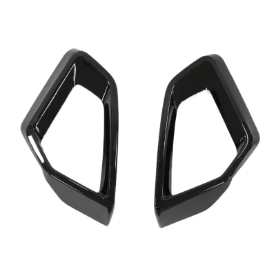 Front Bumper Air Intake Mesh Grill Trim Gloss Black Fog Light Cover Accents for BMW X5 G05 Front Bumper Air Intake Mesh Grill Trim Gloss Black Fog Light Cover Accents for BMW X5 G05