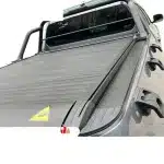 Pickup Truck Bed Tonneau Cover Retractable compatible with Changan Kaicheng F70 Hunter retains original sport bar