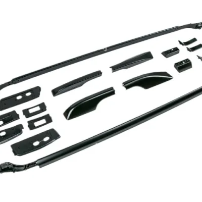 Aluminum Roof Rack Rails Side Bars Cross Bar Carriers Compatible with Toyota Land Cruiser LC200 Prado Models Aluminum Roof Rack Rails Side Bars Cross Bar Carriers Compatible with Toyota Land Cruiser LC200 Prado Models