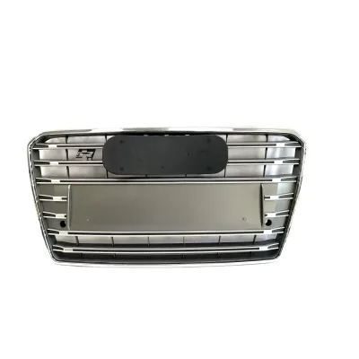 Front Bumper Honeycomb Mesh Grille RS Style Gloss Black Radiator Shield for Audi A7 S7 2011-2018 Front Bumper Honeycomb Mesh Grille RS Style Gloss Black Radiator Shield for Audi A7 S7 2011-2018