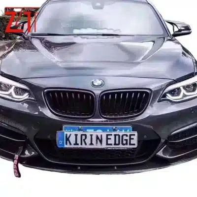Carbon Fiber Exterior Modification Kit for BMW 2 Series F22 Front Bumper Lip Rear Diffuser Spoiler Side Mirror Cover and Hood Carbon Fiber Exterior Modification Kit for BMW 2 Series F22 Front Bumper Lip Rear Diffuser Spoiler Side Mirror Cover and Hood
