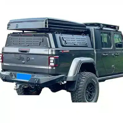 Truck Bed Soft Tonneau Cover for Jeep Gladiator JT Half-Height Truck Bed Soft Tonneau Cover for Jeep Gladiator JT Half-Height