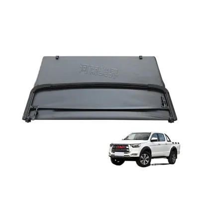 Soft Roll-Up Tonneau Cover PVC Truck Bed Cover Compatible with JAC T6 T8 Pickup Soft Roll-Up Tonneau Cover PVC Truck Bed Cover Compatible with JAC T6 T8 Pickup