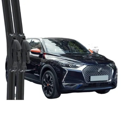 Multi-Functional Frameless Windshield Wiper Blades Silent Rubber Refills for Citroen DS3