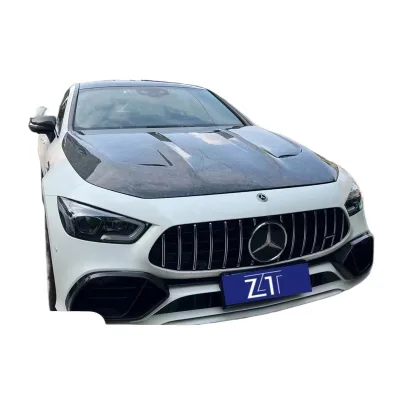 Double-Sided Carbon Fiber Engine Hood Bonnet Cover for AMG GT50 4-Door Coupe Double-Sided Carbon Fiber Engine Hood Bonnet Cover for AMG GT50 4-Door Coupe