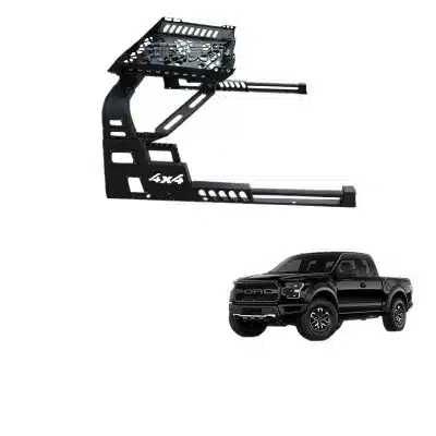 Heavy Duty Steel Roll Bar Chase Rack Compatible with Ford F150 Raptor Ranger T6 T7 T8 Pickup Trucks Heavy Duty Steel Roll Bar Chase Rack Compatible with Ford F150 Raptor Ranger T6 T7 T8 Pickup Trucks