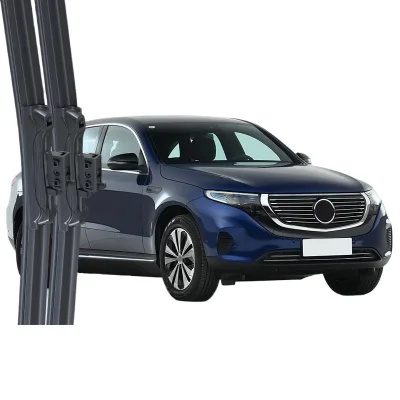 All-Season Frameless Windshield Wiper Blades with Silent Rubber Strip for Mercedes-Benz EQC350 All-Season Frameless Windshield Wiper Blades with Silent Rubber Strip for Mercedes-Benz EQC350