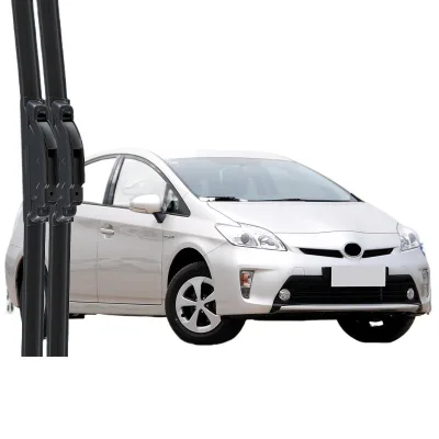 Frameless Windshield Wiper Blades with Silent Rubber Strip for Toyota Prius and Universal Fit Frameless Windshield Wiper Blades with Silent Rubber Strip for Toyota Prius and Universal Fit