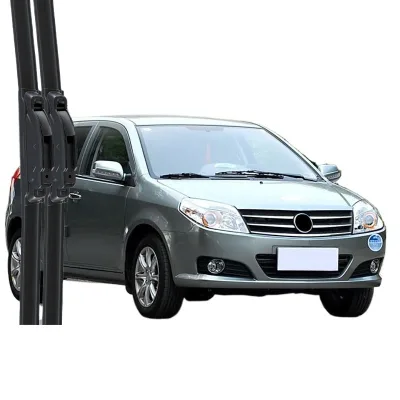Universal Frameless Windshield Wiper Blades Soft Rubber Silent Strip for Geely Gleagle Cross Universal Frameless Windshield Wiper Blades Soft Rubber Silent Strip for Geely Gleagle Cross