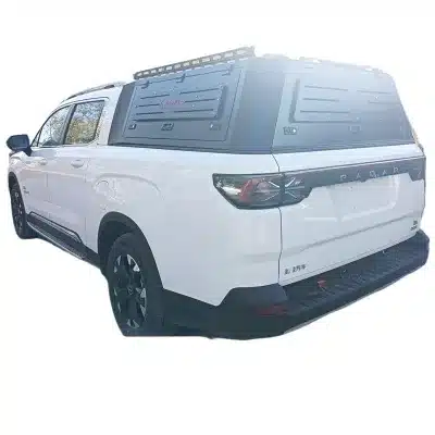 Pickup Truck Bed Cap Manganese Steel Blind Window Three-Door Hardtop Tonneau Cover for Radar RD6 Pickup Truck Bed Cap Manganese Steel Blind Window Three-Door Hardtop Tonneau Cover for Radar RD6