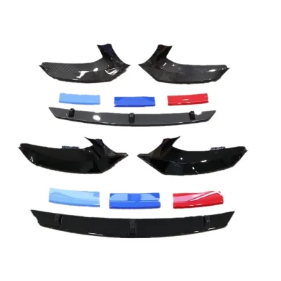 M5 Style Front Bumper Lip Spoiler Splitter compatible with BMW 5 Series G30 G38 Pre-LCI 2018-2021 M5 Style Front Bumper Lip Spoiler Splitter compatible with BMW 5 Series G30 G38 Pre-LCI 2018-2021