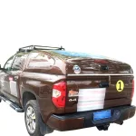 Full Metal Rear Bed Tonneau Cover Rainproof for Tundra Pickup Truck Sports Type