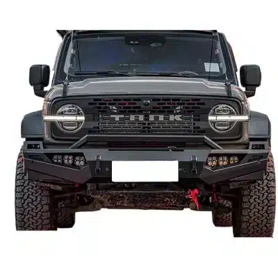 Off-Road Front Bumper Predator Guard for Tank 300 Steel Bull Bar with Winch Mount Compatibility Off-Road Front Bumper Predator Guard for Tank 300 Steel Bull Bar with Winch Mount Compatibility
