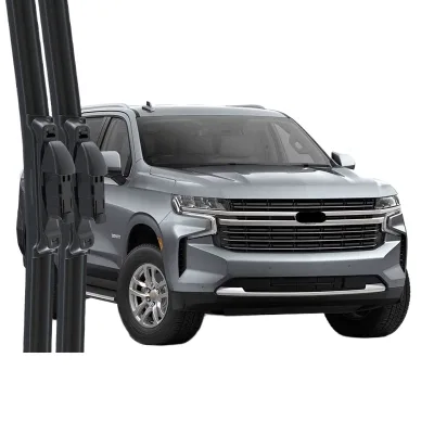 Professional Frameless Windshield Wiper Blades Multi-Function Silent Rubber Strips Compatible with Chevrolet Tahoe Professional Frameless Windshield Wiper Blades Multi-Function Silent Rubber Strips Compatible with Chevrolet Tahoe