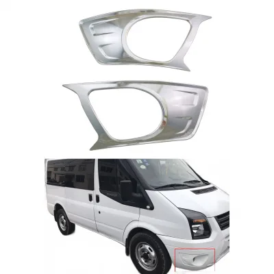 Chrome Fog Light Cover Trim for Ford Transit V348 Pro Exterior Decorative Frames Chrome Fog Light Cover Trim for Ford Transit V348 Pro Exterior Decorative Frames