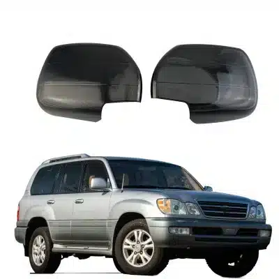 Rear View Door Mirror Cover Caps Set for Lexus LX470 1998-2003 Exterior Rearview Side Mirror Housing Trim Rear View Door Mirror Cover Caps Set for Lexus LX470 1998-2003 Exterior Rearview Side Mirror Housing Trim