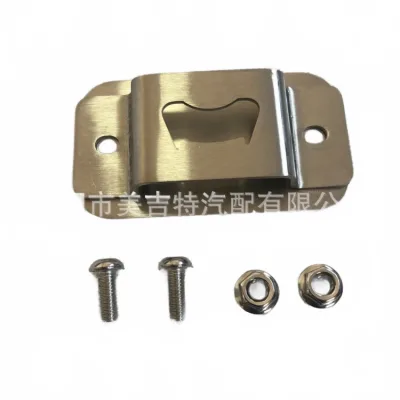 Tailgate Bottle Opener Stainless Steel Exterior Accessory for 2007-2017 Jeep Wrangler JK