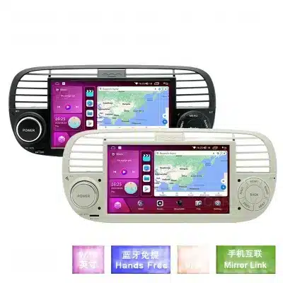 Android Multimedia Player with GPS Navigation and Bluetooth for Fiat 500 Android Multimedia Player with GPS Navigation and Bluetooth for Fiat 500