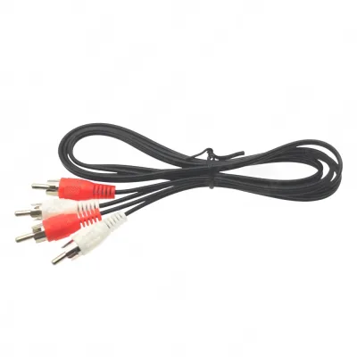 1.25M Car Audio Video Cable 2RCA Male to Male AV Connection Cord for Vehicle Infotainment Systems 1.25M Car Audio Video Cable 2RCA Male to Male AV Connection Cord for Vehicle Infotainment Systems
