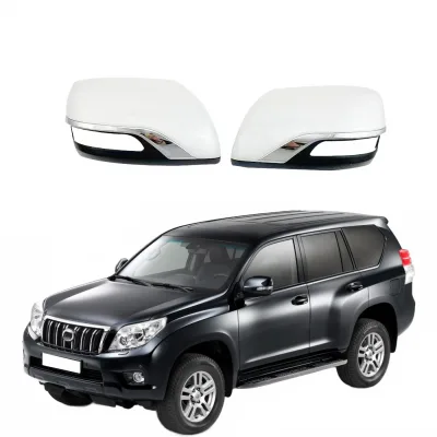 Side Mirror Cover Replacement Part Set for Toyota Land Cruiser LC200 FJ200 Pearl White Finish Left and Right Pair Side Mirror Cover Replacement Part Set for Toyota Land Cruiser LC200 FJ200 Pearl White Finish Left and Right Pair