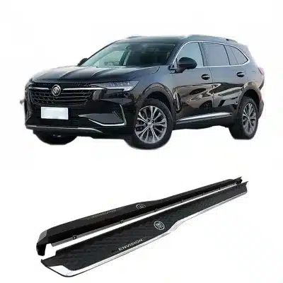 Running Boards Side Steps Rails Compatible with Buick Envision Plus Exterior Protection Accessory Running Boards Side Steps Rails Compatible with Buick Envision Plus Exterior Protection Accessory