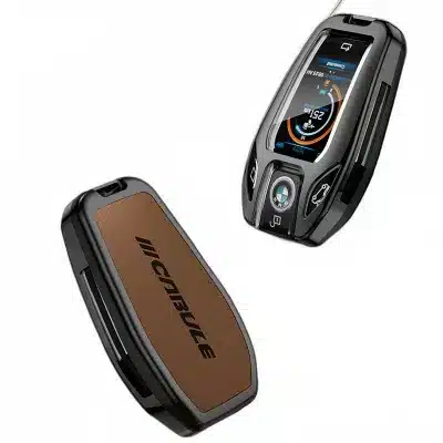 LCD Display Remote Key Fob Cover Zinc Alloy Protective Case for BMW 5 7 Series X5 X7 LCD Display Remote Key Fob Cover Zinc Alloy Protective Case for BMW 5 7 Series X5 X7