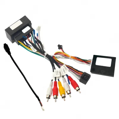 16-Pin Wiring Harness Power Cable with Canbus Decoder Box for Fiat 500L Doblo Punto Bravo Ducato Navigation Head Unit Installation 16-Pin Wiring Harness Power Cable with Canbus Decoder Box for Fiat 500L Doblo Punto Bravo Ducato Navigation Head Unit Installation