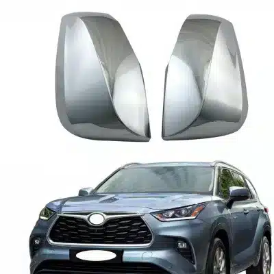 Rearview Side Mirror Covers Pair for Toyota Highlander Kluger 2020-2021 Exterior Mirror Caps Replacement Rearview Side Mirror Covers Pair for Toyota Highlander Kluger 2020-2021 Exterior Mirror Caps Replacement