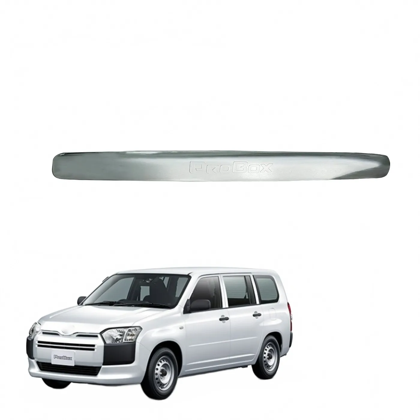 Rear Trunk Lid Garnish Trim Tailgate Accent Molding Strip for Toyota Probox / Succeed 2005-2019