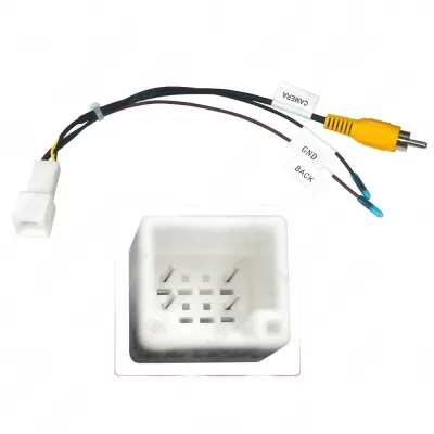8-Pin Rear View Camera Wiring Harness Connector Cable Compatible with Toyota 8-Pin Rear View Camera Wiring Harness Connector Cable Compatible with Toyota