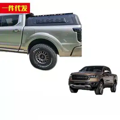 Matte Black Low Profile Bed Top Cover Half-Height Hard Tonneau Cover for Great Wall Cannon Shanhai Cannon and Toyota Hilux Revo Matte Black Low Profile Bed Top Cover Half-Height Hard Tonneau Cover for Great Wall Cannon Shanhai Cannon and Toyota Hilux Revo