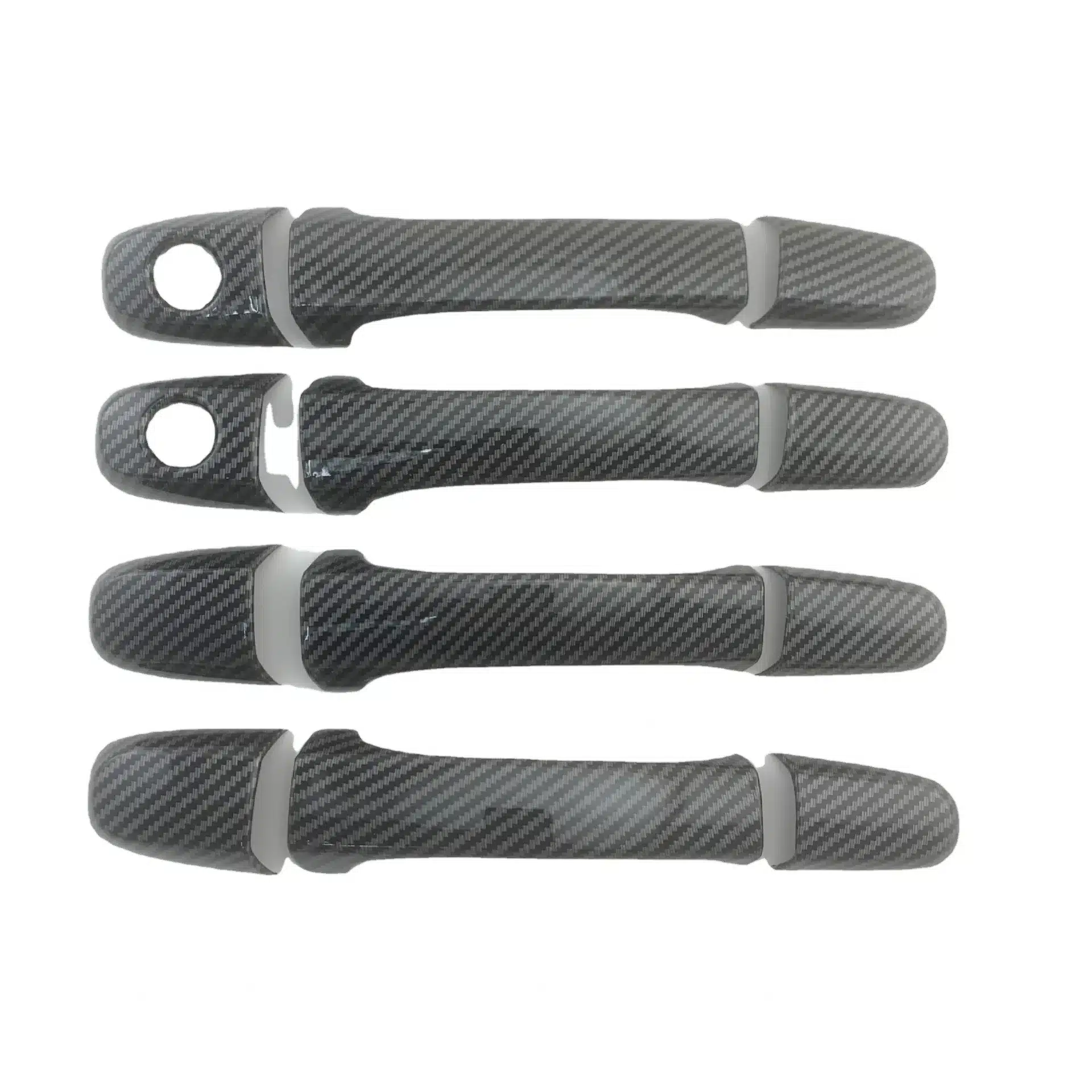 Carbon Fiber Style Outside Door Handle Cover Trim for Lexus IS200 and Toyota Estima Previa 1998-2005